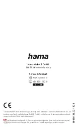 Hama Gloss Operating Instructions Manual preview