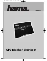 Предварительный просмотр 2 страницы Hama GPS Receiver Operating	 Instruction