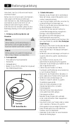 Preview for 13 page of Hama GS526 Operating Instructions Manual