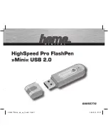 Предварительный просмотр 2 страницы Hama HighSpeed Pro FlashPen Mini Operating	 Instruction