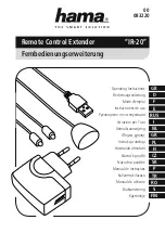 Hama IR-20 Operating Instructions Manual preview