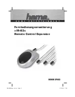 Предварительный просмотр 2 страницы Hama IR-83 Operating Instructions Manual