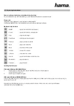 Preview for 2 page of Hama K406 Operating Instructions