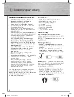 Предварительный просмотр 7 страницы Hama Kate Operating Instructions Manual