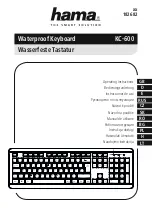 Hama KC-600 Operating Instructions Manual preview