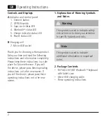 Preview for 4 page of Hama KEY4ALL X3100 Operating Instructions Manual