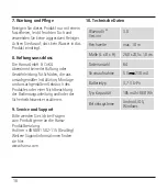 Preview for 18 page of Hama KEY4ALL X3100 Operating Instructions Manual