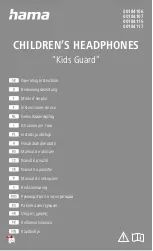 Hama Kids Guard Operating Instructions Manual preview