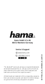 Предварительный просмотр 82 страницы Hama LiberoBuds Operating Instructions Manual