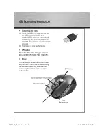 Preview for 4 page of Hama M1110 Operating Instruction