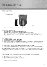 Preview for 4 page of Hama M3040 Installation Hints