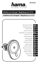 Предварительный просмотр 1 страницы Hama MagCharge Car FC15 Operating Instructions Manual