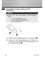 Предварительный просмотр 16 страницы Hama MW1002 Operating Instructions Manual