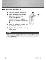 Предварительный просмотр 34 страницы Hama MW1002 Operating Instructions Manual