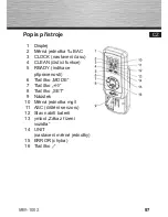 Предварительный просмотр 97 страницы Hama MW1002 Operating Instructions Manual