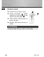 Предварительный просмотр 122 страницы Hama MW1002 Operating Instructions Manual