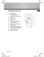 Предварительный просмотр 10 страницы Hama MW900 User Manual