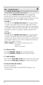 Preview for 9 page of Hama MyVoice 1300 Operating Instructions Manual