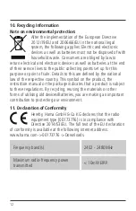 Preview for 13 page of Hama MyVoice500 Operating Instructions Manual