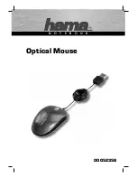 Preview for 2 page of Hama Optical Mouse Operating	 Instruction