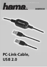 Preview for 3 page of Hama PC-Link-Cable Quick Start Manual