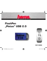 Hama Pietas FlashPen Operating	 Instruction preview
