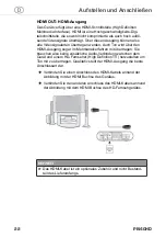 Preview for 22 page of Hama PN40HD Manual