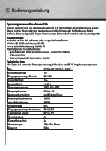 Preview for 3 page of Hama Power 150 Operating Instruction