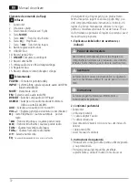 Предварительный просмотр 70 страницы Hama PR-2180 Operating Instructions Manual