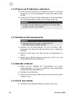 Preview for 20 page of Hama PREMIUM X6M Operating Instructions Manual