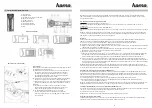 Preview for 2 page of Hama Prestige Quick Start Manual