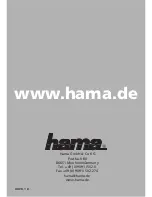 Hama PS-100 Installation Instructions Manual preview