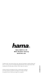 Preview for 27 page of Hama Pure Series Operating Instructions Manual