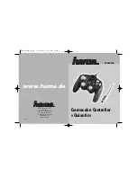 Hama Quixotic Operation Instruction Manual preview