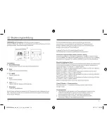 Preview for 2 page of Hama RC50 Operating Instructions Manual