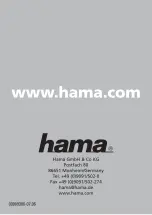 Preview for 1 page of Hama RTR-100 Operating Instruction