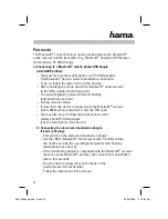 Preview for 11 page of Hama RX 2 Operating Instruction