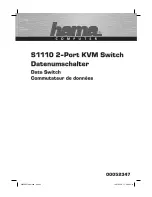 Preview for 2 page of Hama S1110 Operating Instruction