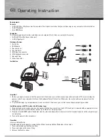 Предварительный просмотр 8 страницы Hama S2110 Operating Instructions Manual