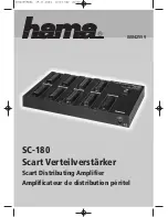 Preview for 2 page of Hama SC-180 Operating Instructions Manual