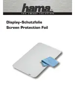 Preview for 2 page of Hama Screen Protection Foil Operating Instructions Manual