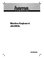 Preview for 2 page of Hama SL590 Operating Instructions Manual