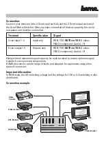 Предварительный просмотр 8 страницы Hama SM-420 Manual