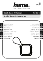 Hama Soldier-S Operating Instructions Manual preview