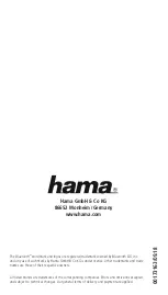 Preview for 141 page of Hama Soundcup-L Operating Instructions Manual