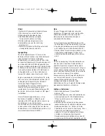 Preview for 20 page of Hama Stereo RF Operating	 Instruction