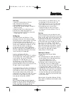 Preview for 28 page of Hama Stereo RF Operating	 Instruction