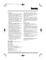 Preview for 38 page of Hama Stereo RF Operating	 Instruction