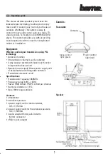 Preview for 7 page of Hama Stereo RF Operating Manual