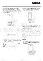 Preview for 34 page of Hama Stereo RF Operating Manual